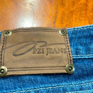 PZI Jeans size 14 Deep Blue with some fade and Boot Leg